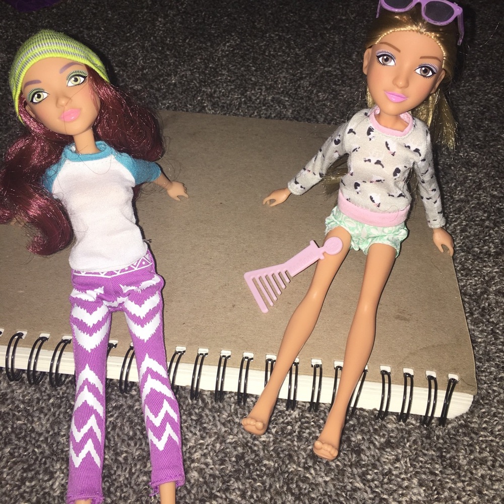 “Mc2” dolls “Adrienne Attoms” & “Camryn Coyle”